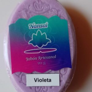 Jabón Artesanal Violeta